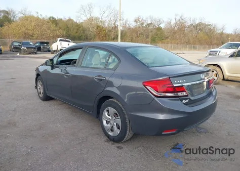 2015 Honda Civic Lx из США, поврежденный, VIN 2HGFB2F55FH561559